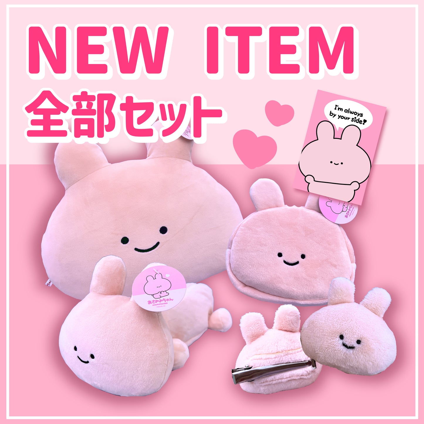 [ASAMIMICHAN] 數量限定❣️NEW ITEM 全套組
