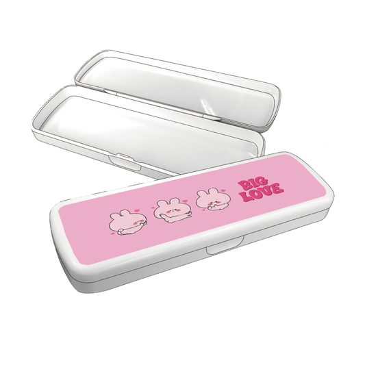 【あさみみちゃん】BIG LOVE♡プラスチックペンケース【9月下旬発送】