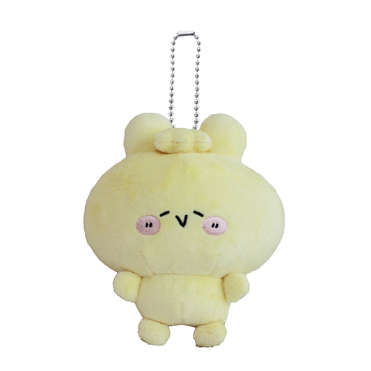 【あさみみちゃん】しあわせちゃんぬいぐるみキーホルダー
