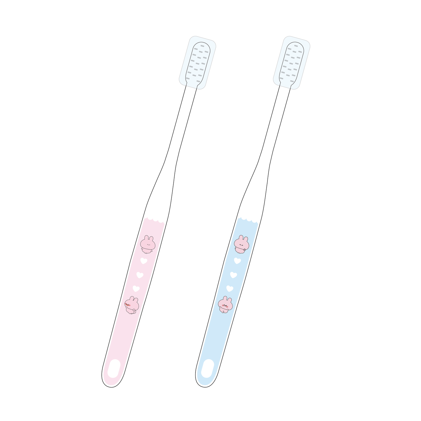 [ASAMIMICHAN] Brosse à dents avec capuchon [Expédition mi-décembre]