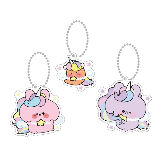 【あさみみちゃん】ユニコーンアクキー【5月下旬発送】