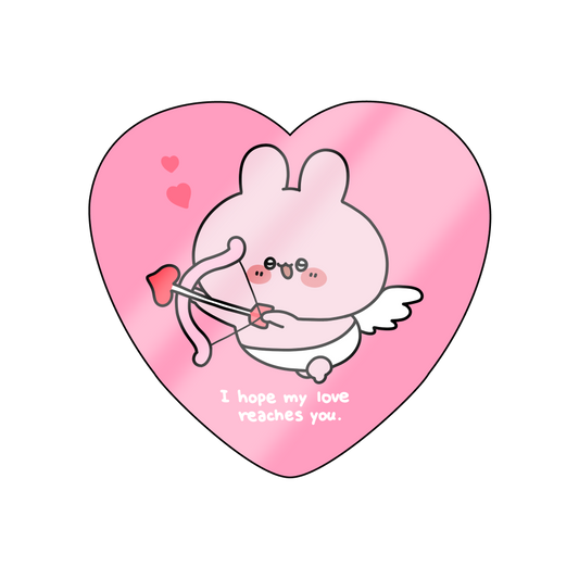 [ASAMIMI-CHAN] ASAMIMI Cupid Heart Can Badge [Versand Mitte Februar]