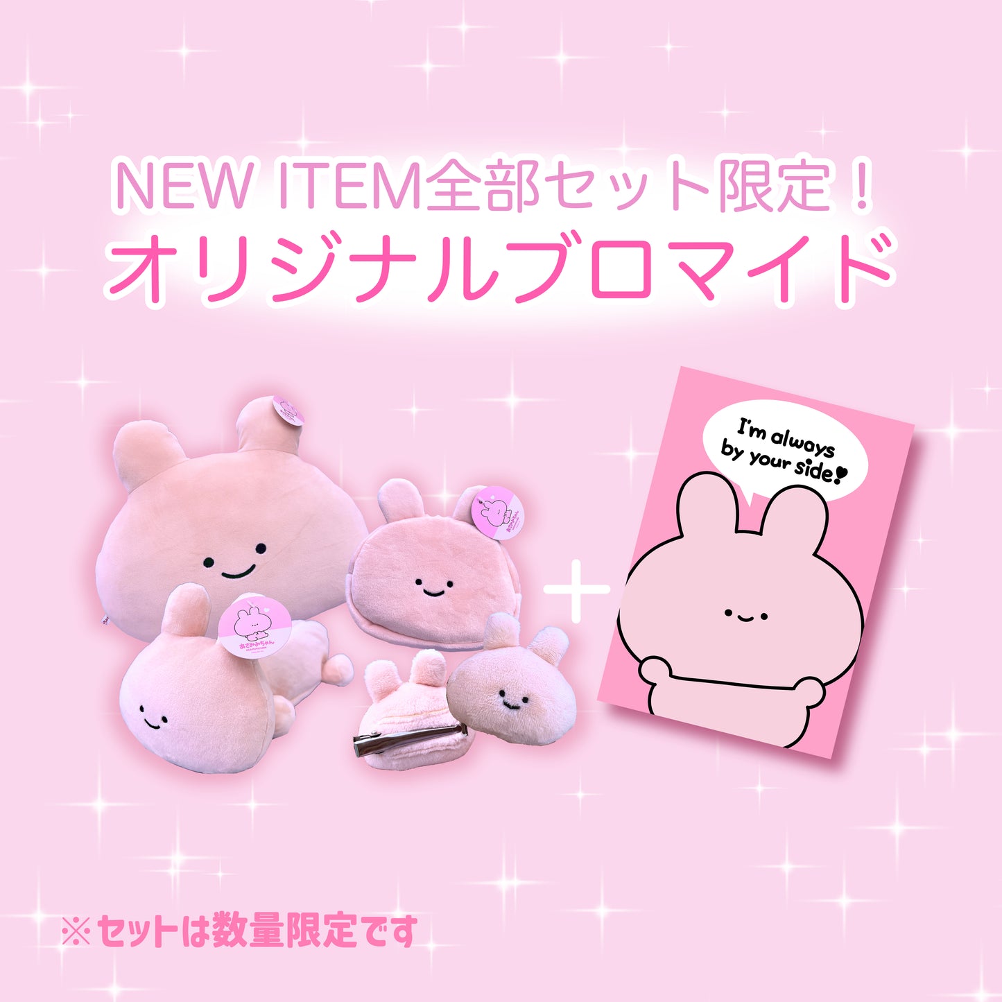 [ASAMIMICHAN] 數量限定❣️NEW ITEM 全套組