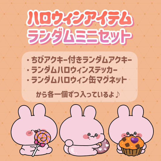 【あさみみちゃん】ハロウィンアイテムランダムミニセット【9月下旬発送】