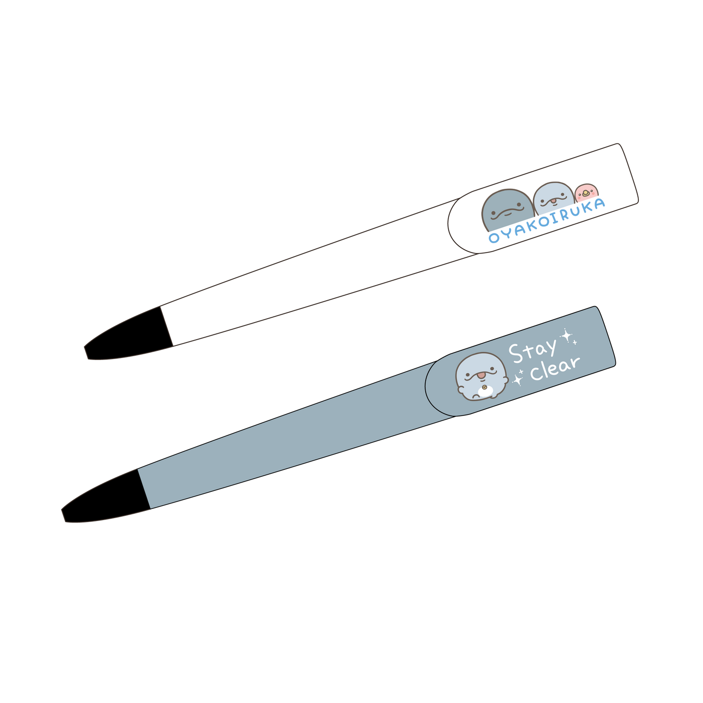 [OYAKOIRUKA] Penna a sfera con risvolto [Spedizione a metà ottobre]