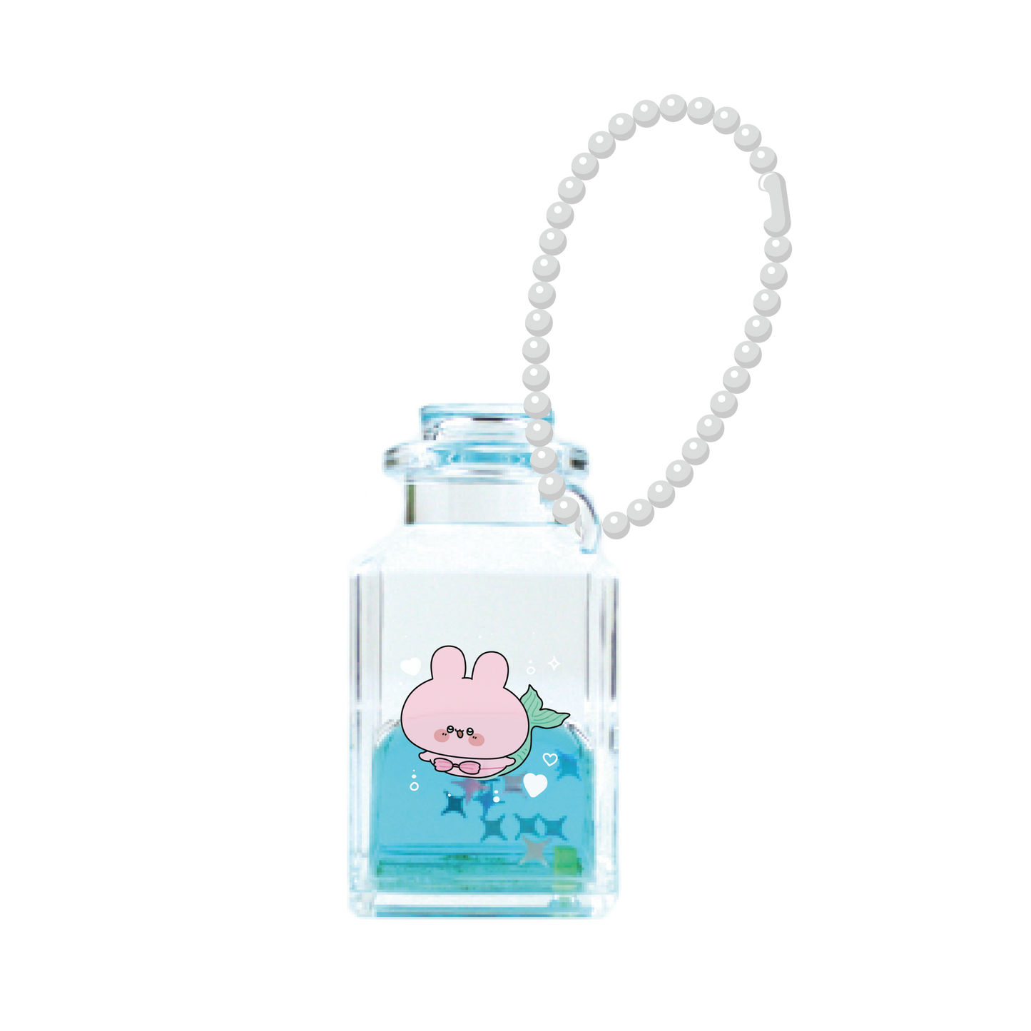 [ASAMIMICHAN] Mermaid Asamimi Liquid Keychain