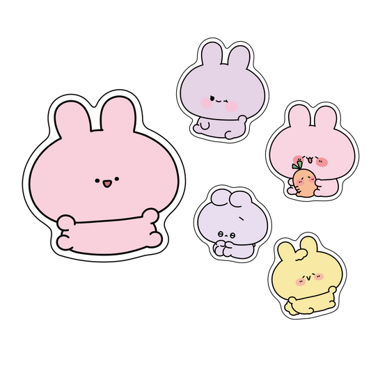 【あさみみちゃん】新ぬい記念♡ステッカー【4月中旬発送】
