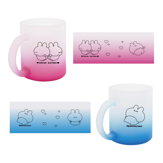 [ASAMIMICHAN] Frosted Mug [Shipping in late-May]