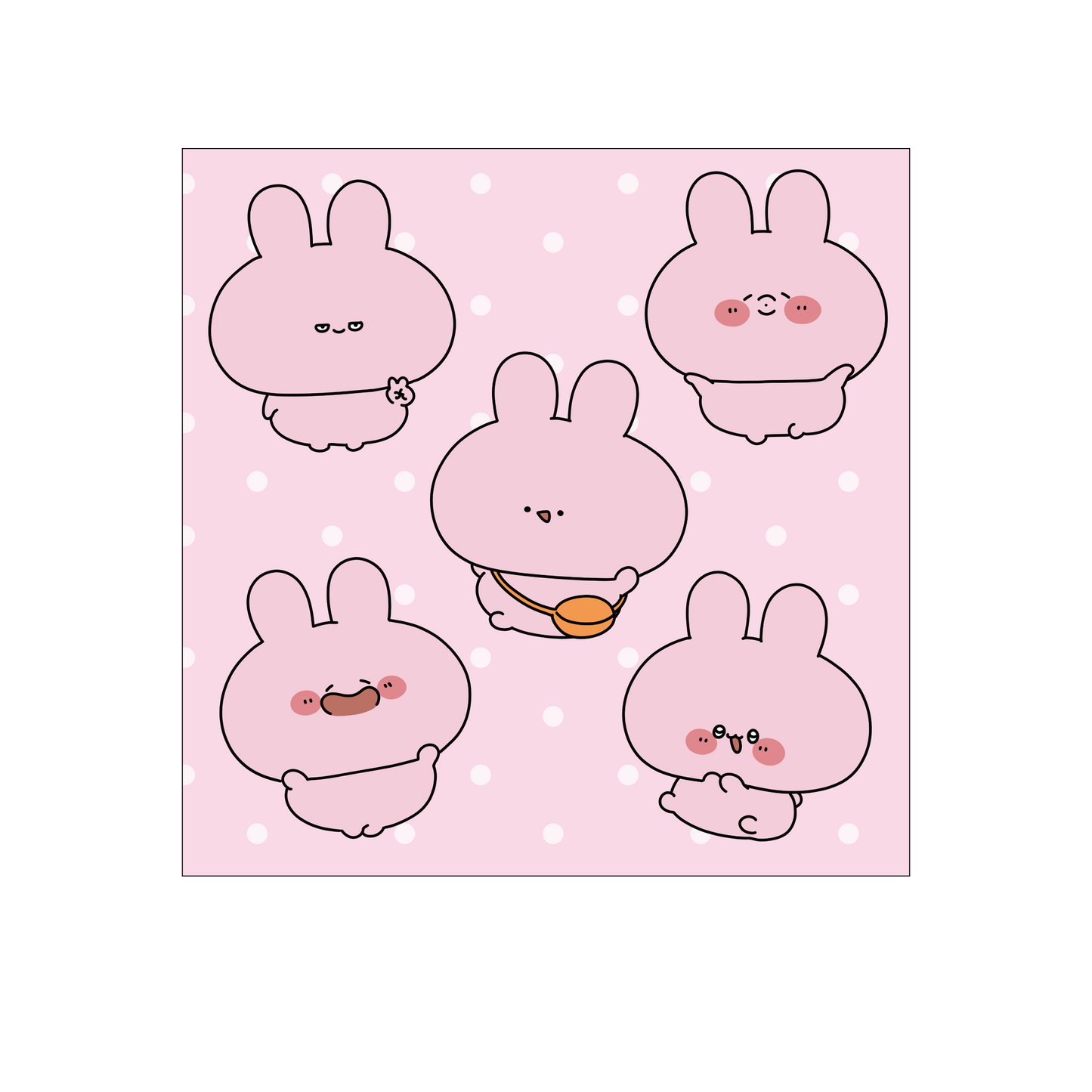 [ASAMIMICHAN] 各式各樣的淺耳醬手帕毛巾