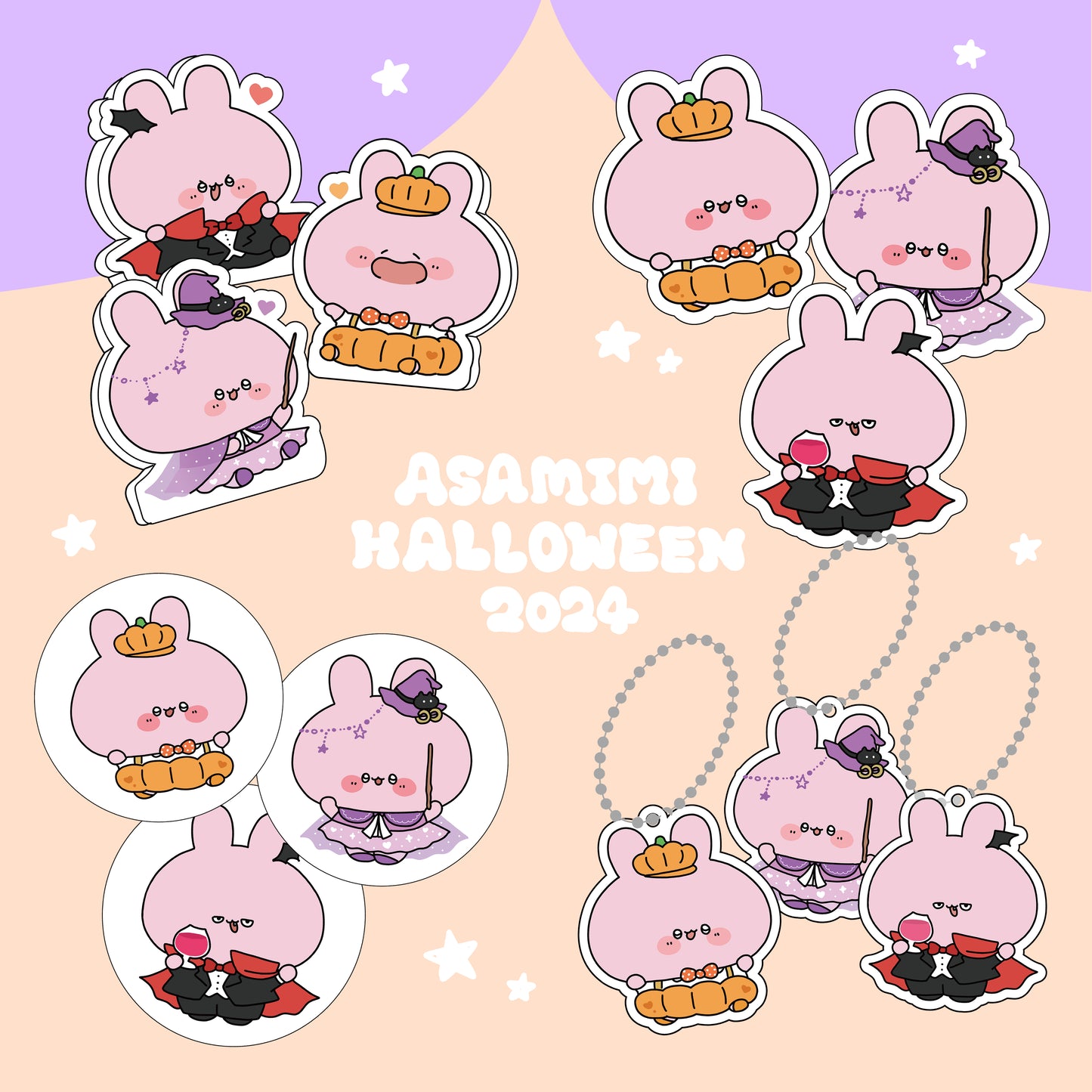 [ASAMIMI-CHAN] Contains all Halloween items ♡ Special set [Shipped in mid-October]