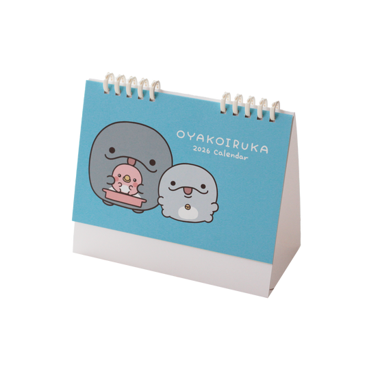 [OYAKOIRUKA] Calendrier de bureau (2026) [Expédition mi-janvier]