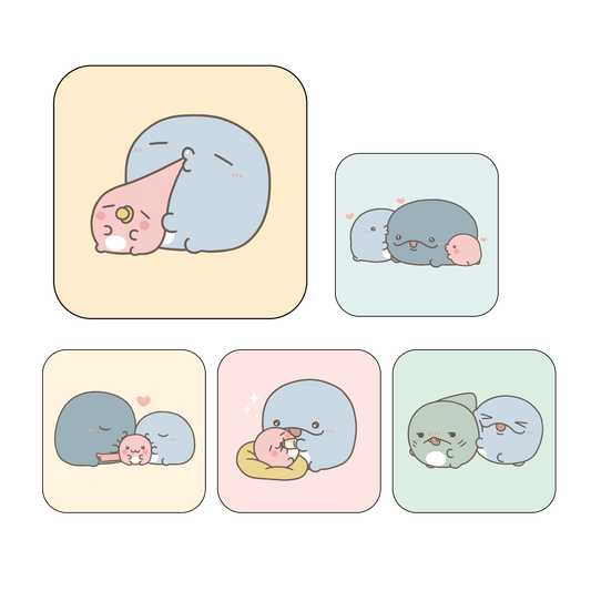 [OYAKOIRUKA]隨機徽章 (共5款)[12月中旬出貨]