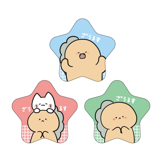 [KOMARIZAURUSU] 星星徽章 [7月中旬出貨]