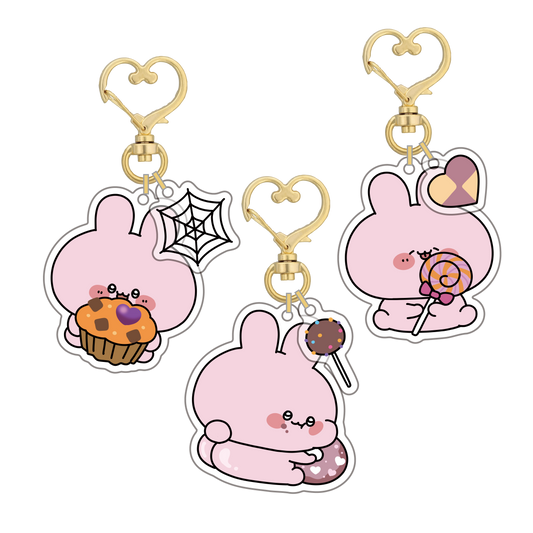 【あさみみちゃん】ちびアクキー付きランダムアクキーコンプリートセット（全3種）【9月下旬発送】