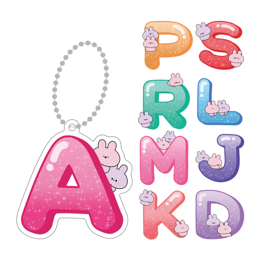 【あさみみちゃん】ASAMIMI ALPHABET♡アクキー【10月中旬発送】