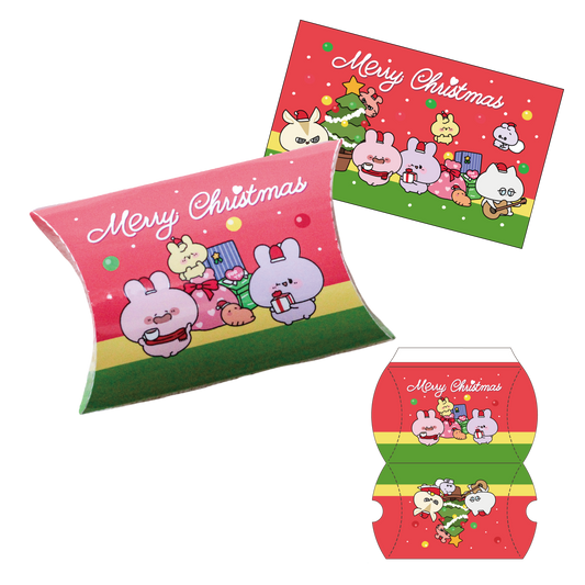 【あさみみちゃん】ピローケース（クリスマスメッセージカード付き）【12月中旬発送】