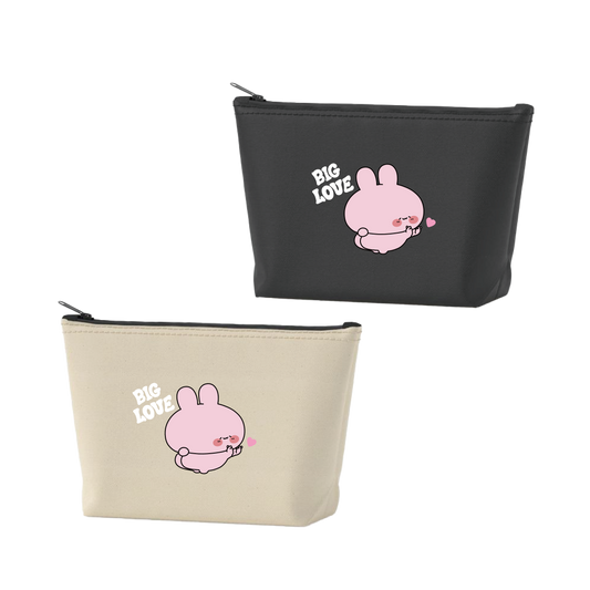 【あさみみちゃん】キャンバスポーチ【9月下旬発送】