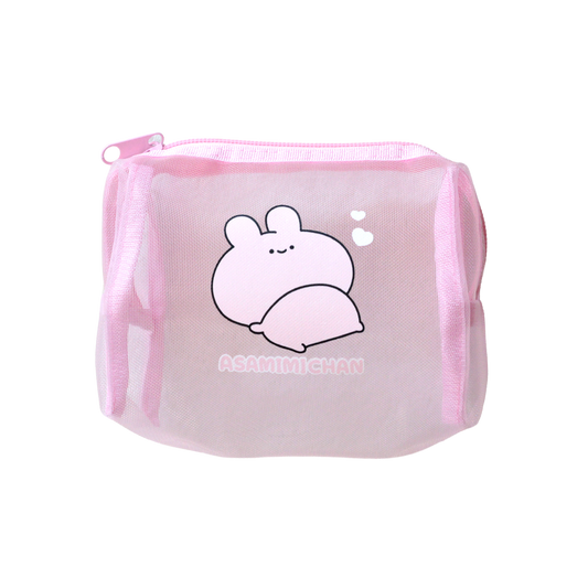 【あさみみちゃん】ころころメッシュポーチ【9月下旬発送】