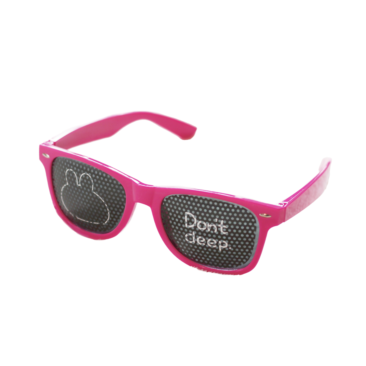 [ASAMIMICHAN] Mesh Print Sunglasses [Shipping in mid-July]