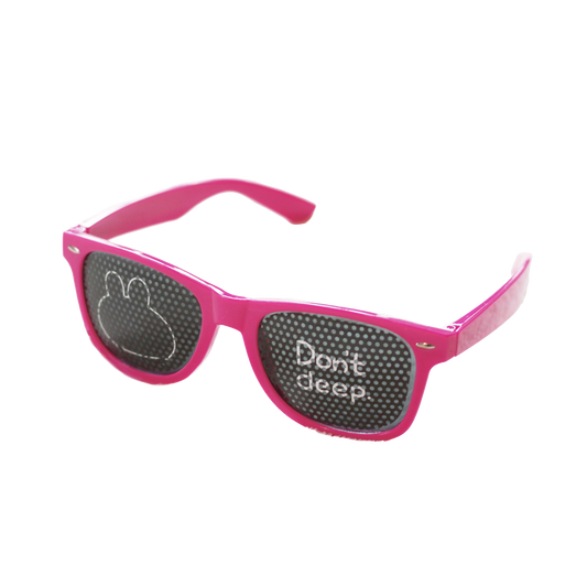 [ASAMIMICHAN] Mesh Print Sunglasses [Shipping in mid-July]