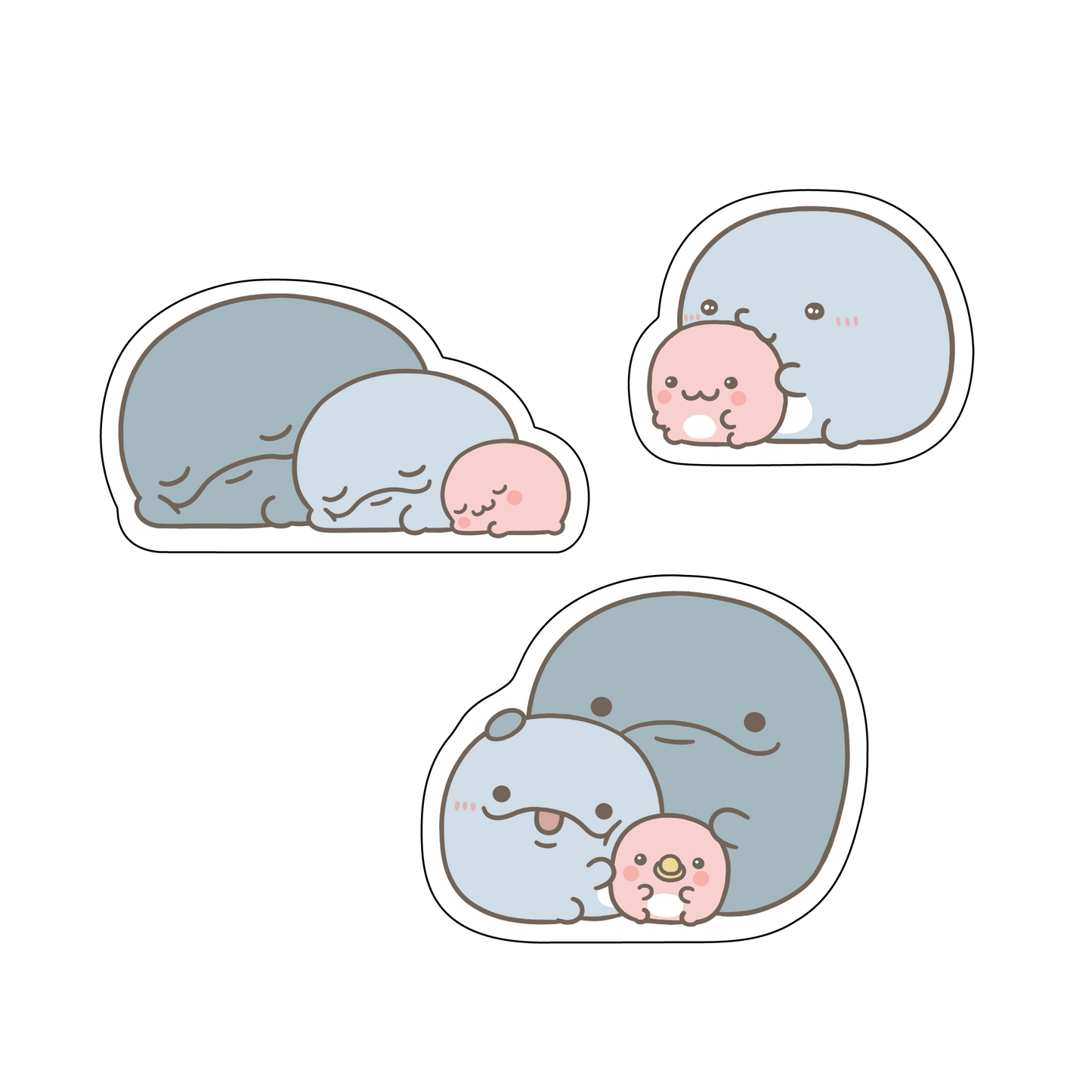 [OYAKOIRUKA] Sticker Set (3 Stück) [Versand Mitte Dezember]