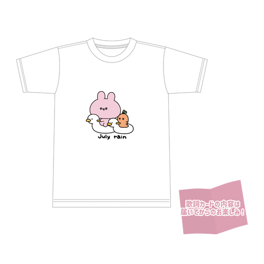 【あさみみちゃん】おまるの２人♪Tシャツ（7月の雨シリーズ）【1月下旬発送】