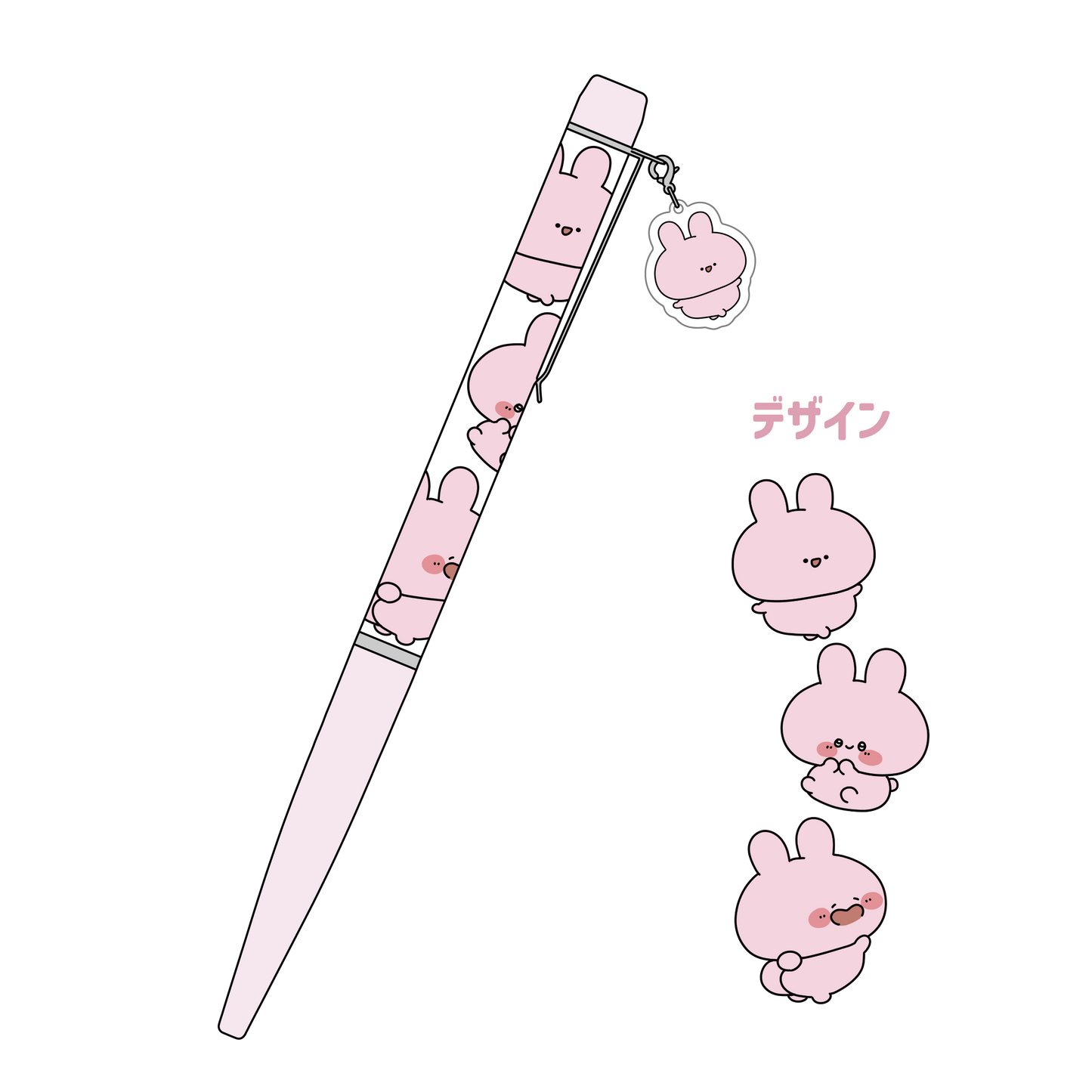[ASAMIMICHAN] 附吊飾原子筆[11月中旬出貨]