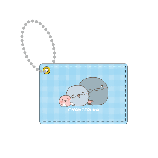 【親子イルカ】パスケース【3月中旬発送】