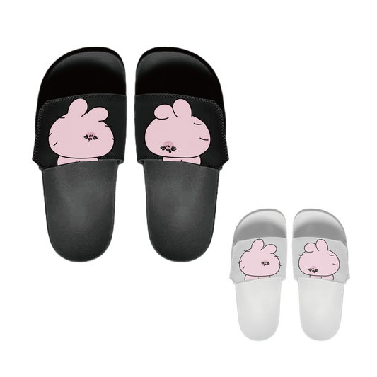 [ASAMIMICHAN] Velcro Rubber Sandals