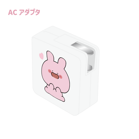 [Asamimi-chan] Adattatore CA (USB + Type-C) (Asamimi BASIC LUGLIO)