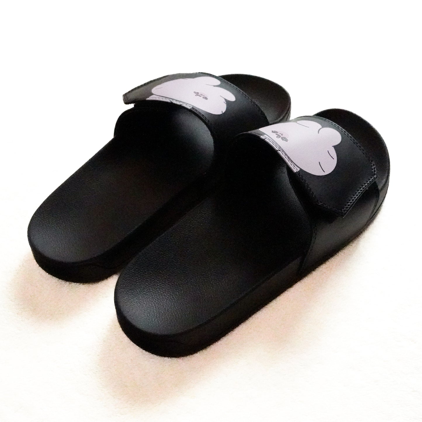 [ASAMIMICHAN] Velcro Rubber Sandals