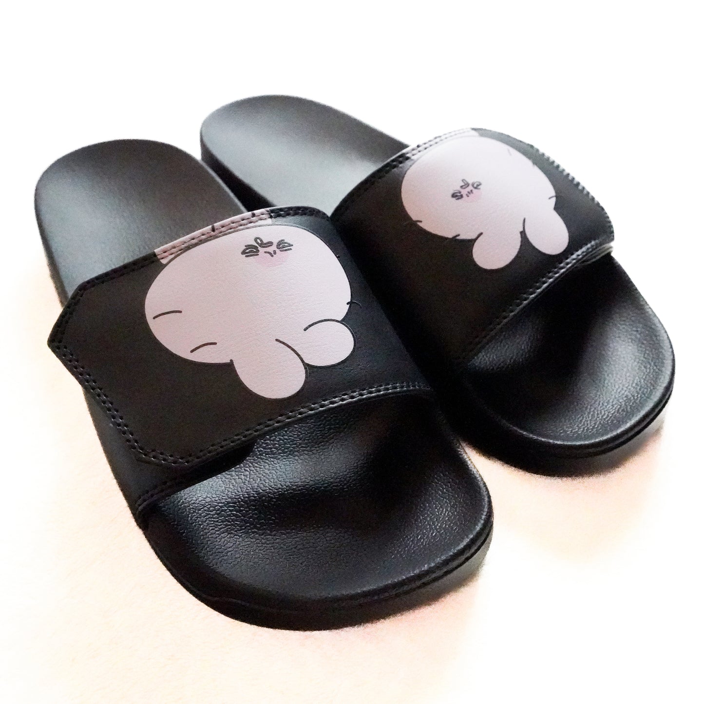 [ASAMIMICHAN] Velcro Rubber Sandals