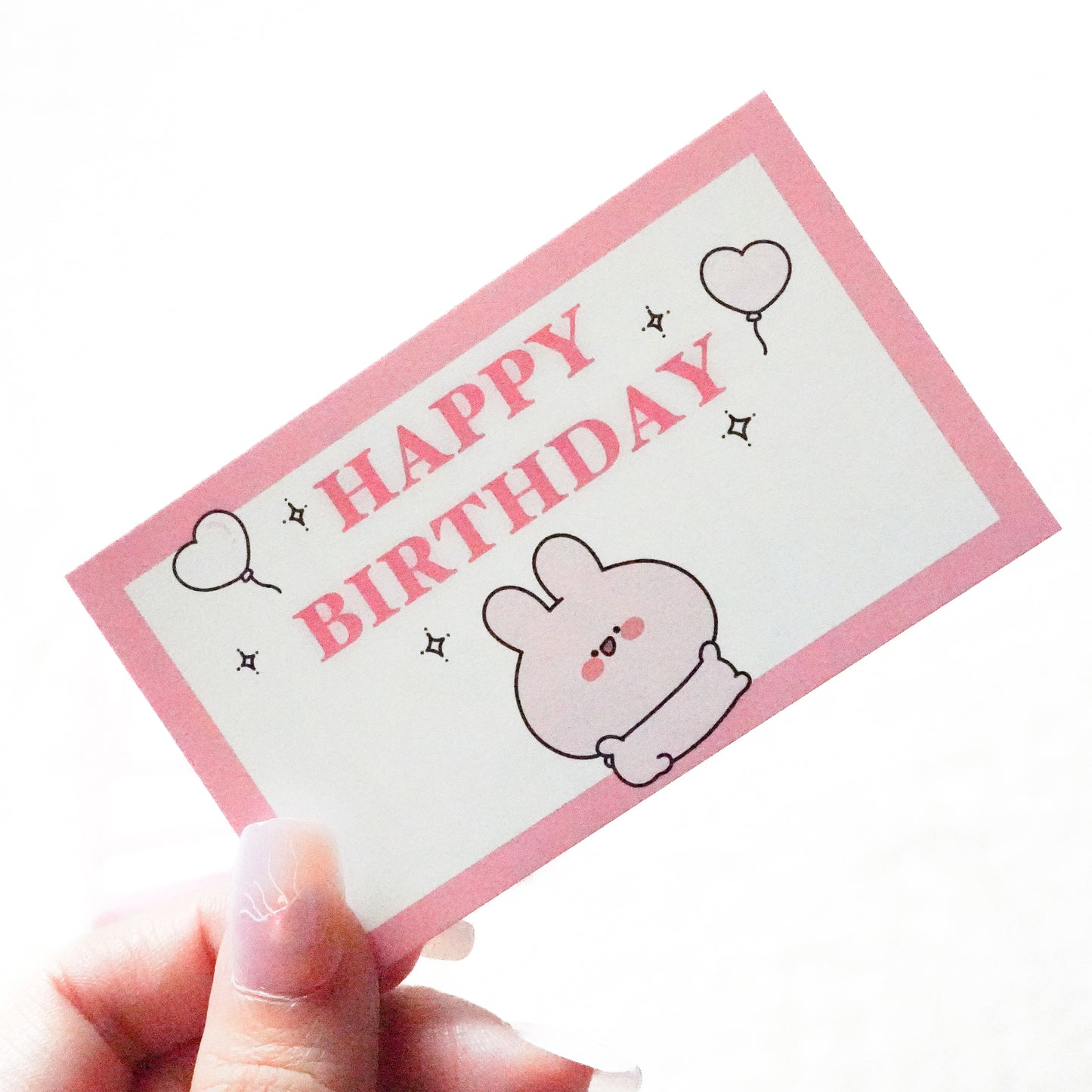 [ASAMIMICHAN] BIGLIETTO DI BUON COMPLEANNO♡ [Spedizione a metà novembre]