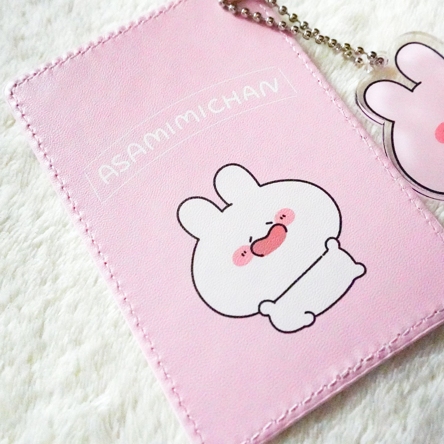 [ASAMIMICHAN] Set da 3 porta tessere con portachiavi acrilico! [Spedizione a metà agosto]