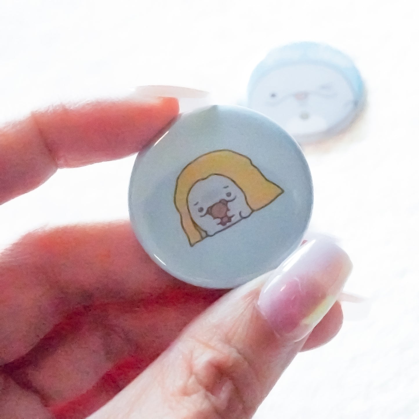 [OYAKOIRUKA] Can Badge Set (Set of 3) [Shipping in mid-August]