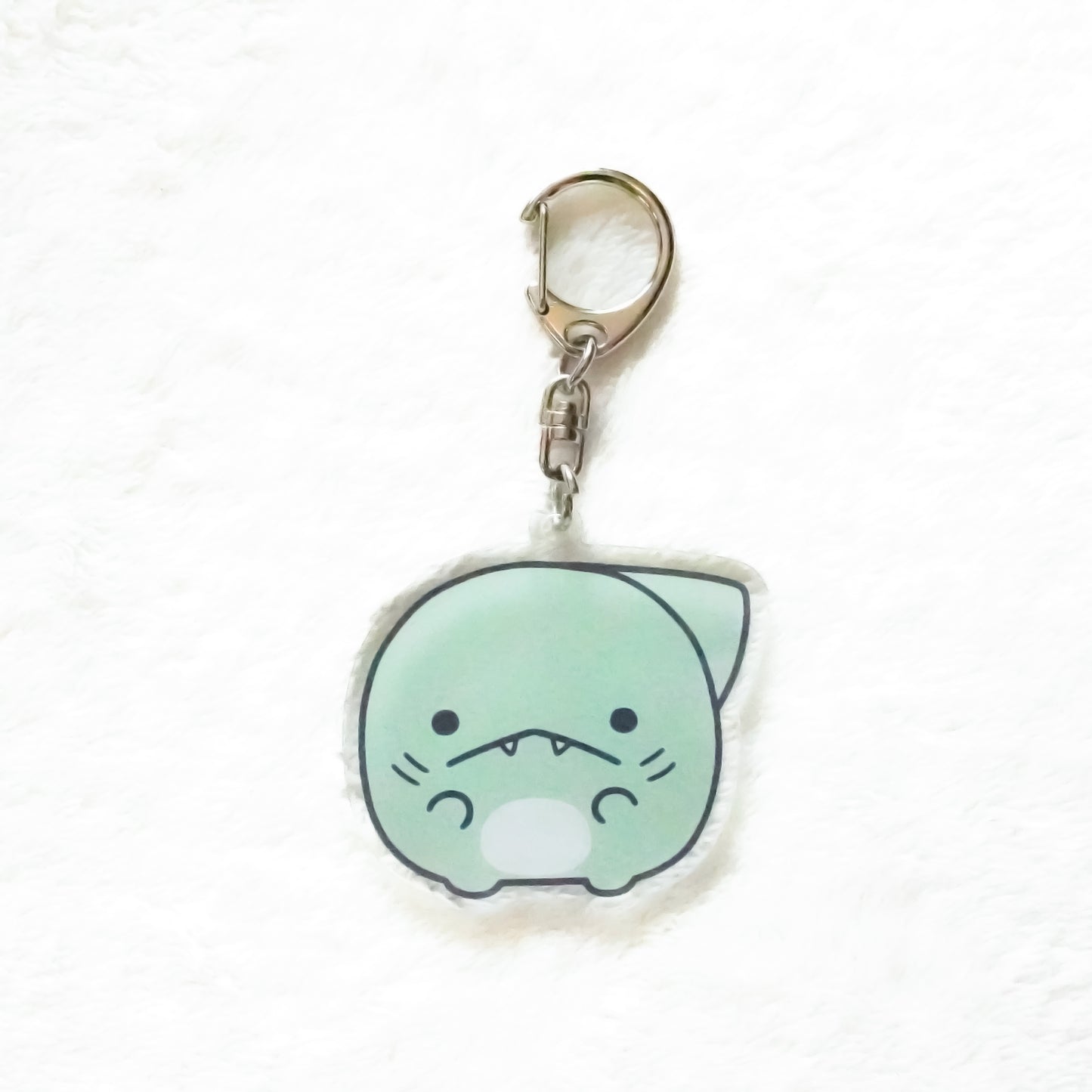 [OYAKOIRUKA] SHARKUN Acrylic Keychain [Shipping in mid-August]