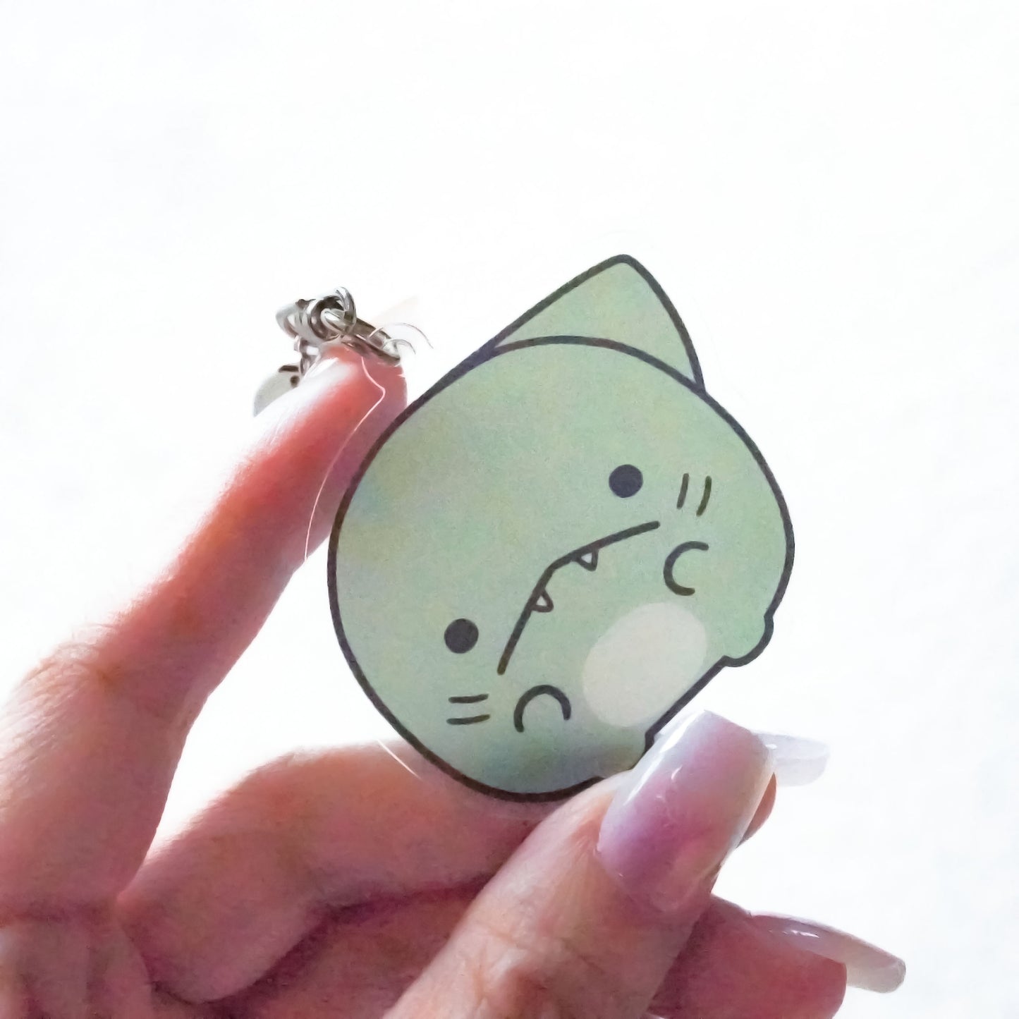 [OYAKOIRUKA] SHARKUN Acrylic Keychain [Shipping in mid-August]