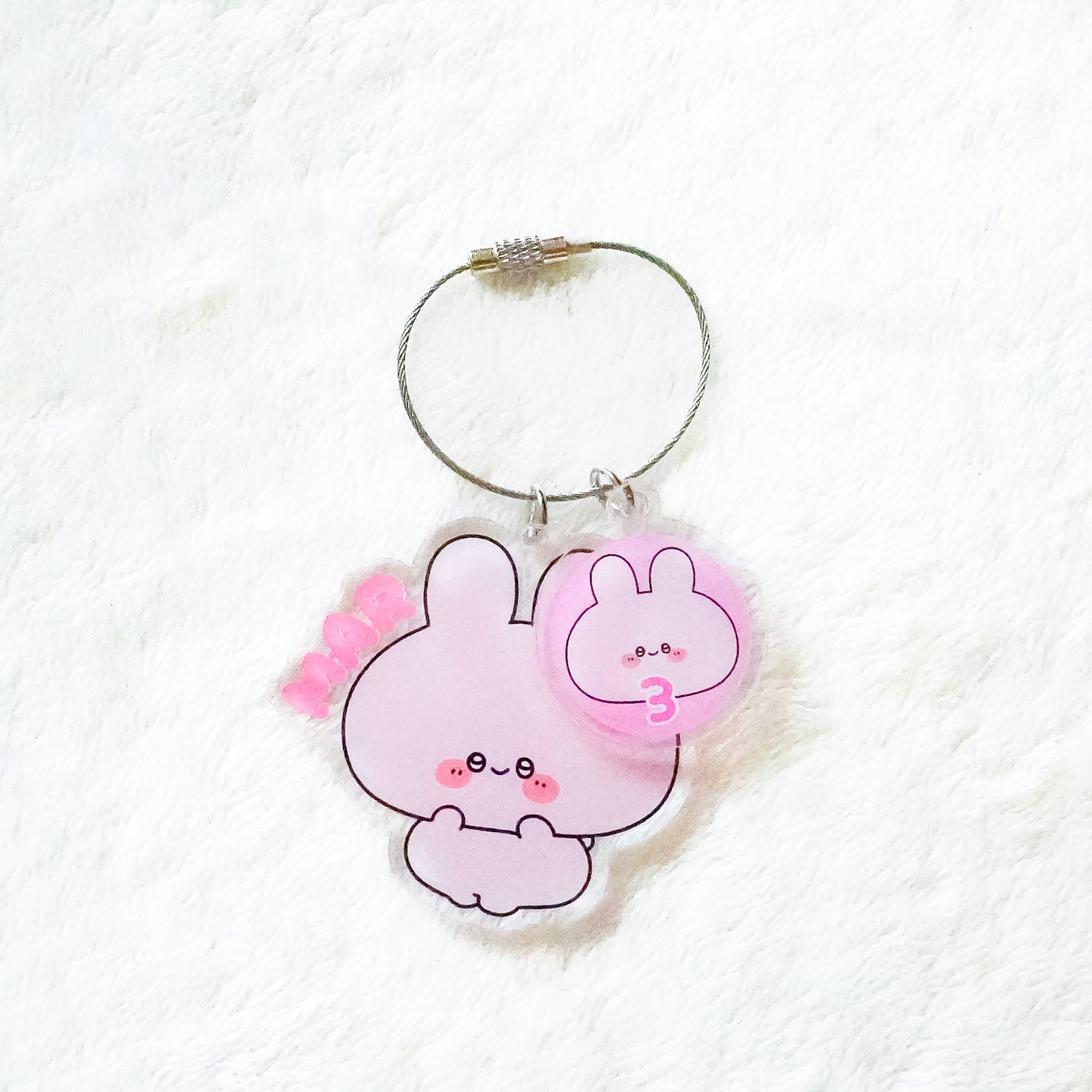 [ASAMIMICHAN] ASAMIMI 365DAYS♡Portachiavi acrilico (Gennaio-Marzo) [Spedizione metà agosto]