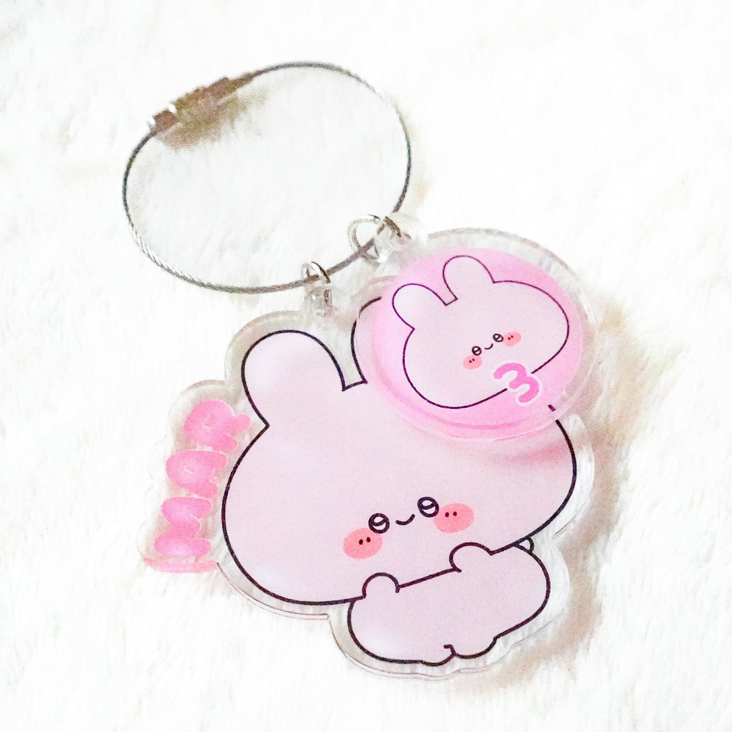 [ASAMIMICHAN] ASAMIMI 365DAYS♡Acrylic Keyholder (October-December) [Shipping in mid-August]