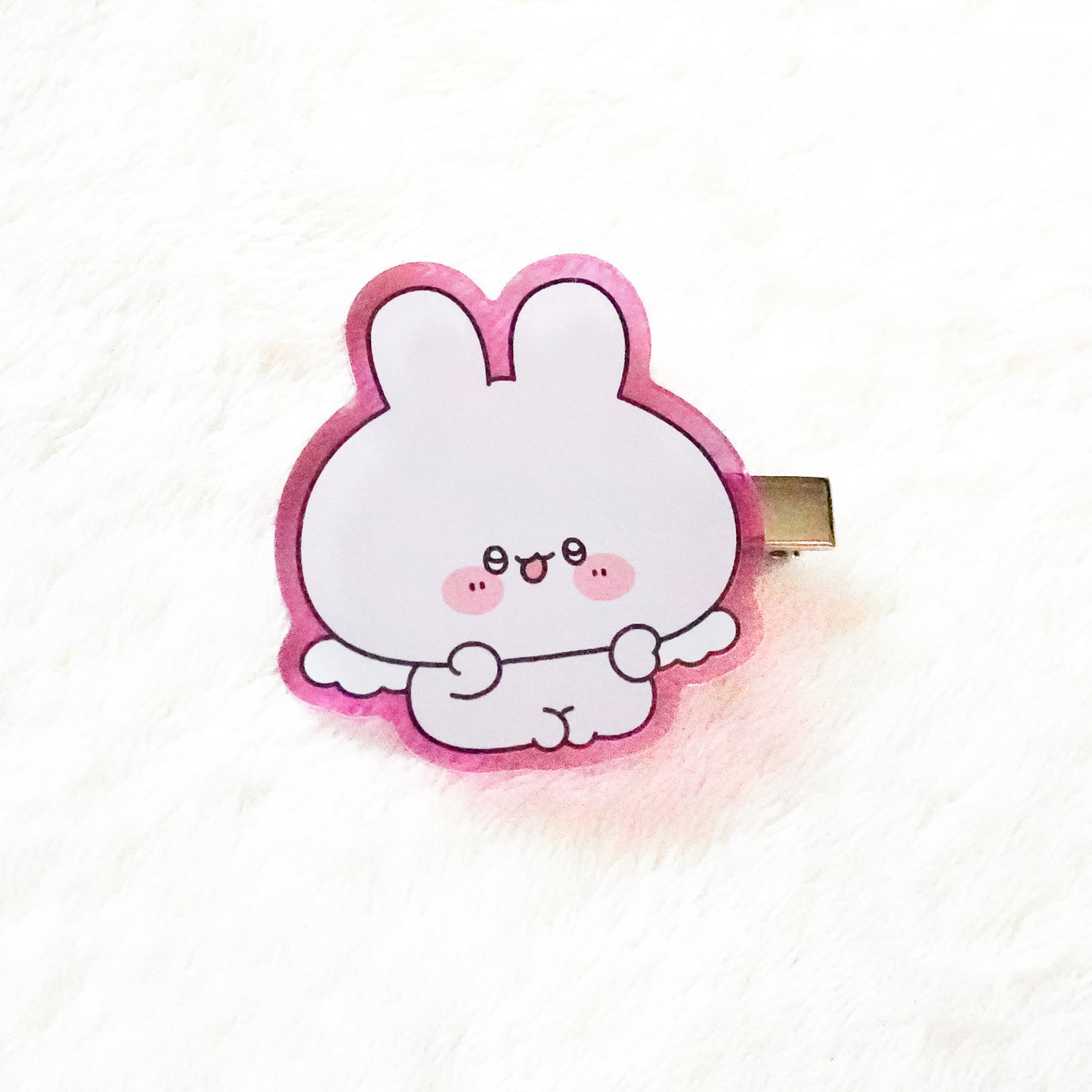 [ASAMIMICHAN] Secrets sind dabei♪ Komplettset mit zufälligen Haarspangen in Klarsichtfarbe (Alle 5 Typen) [Versand Mitte August]