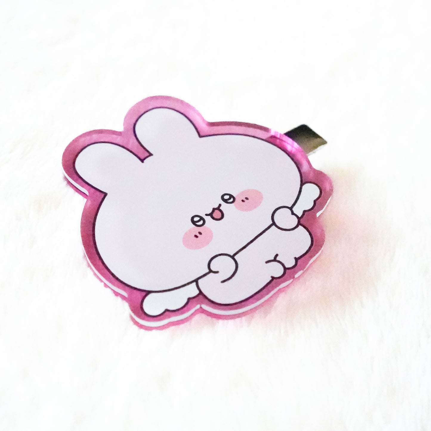 [ASAMIMICHAN] Secrets sind dabei♪ Komplettset mit zufälligen Haarspangen in Klarsichtfarbe (Alle 5 Typen) [Versand Mitte August]