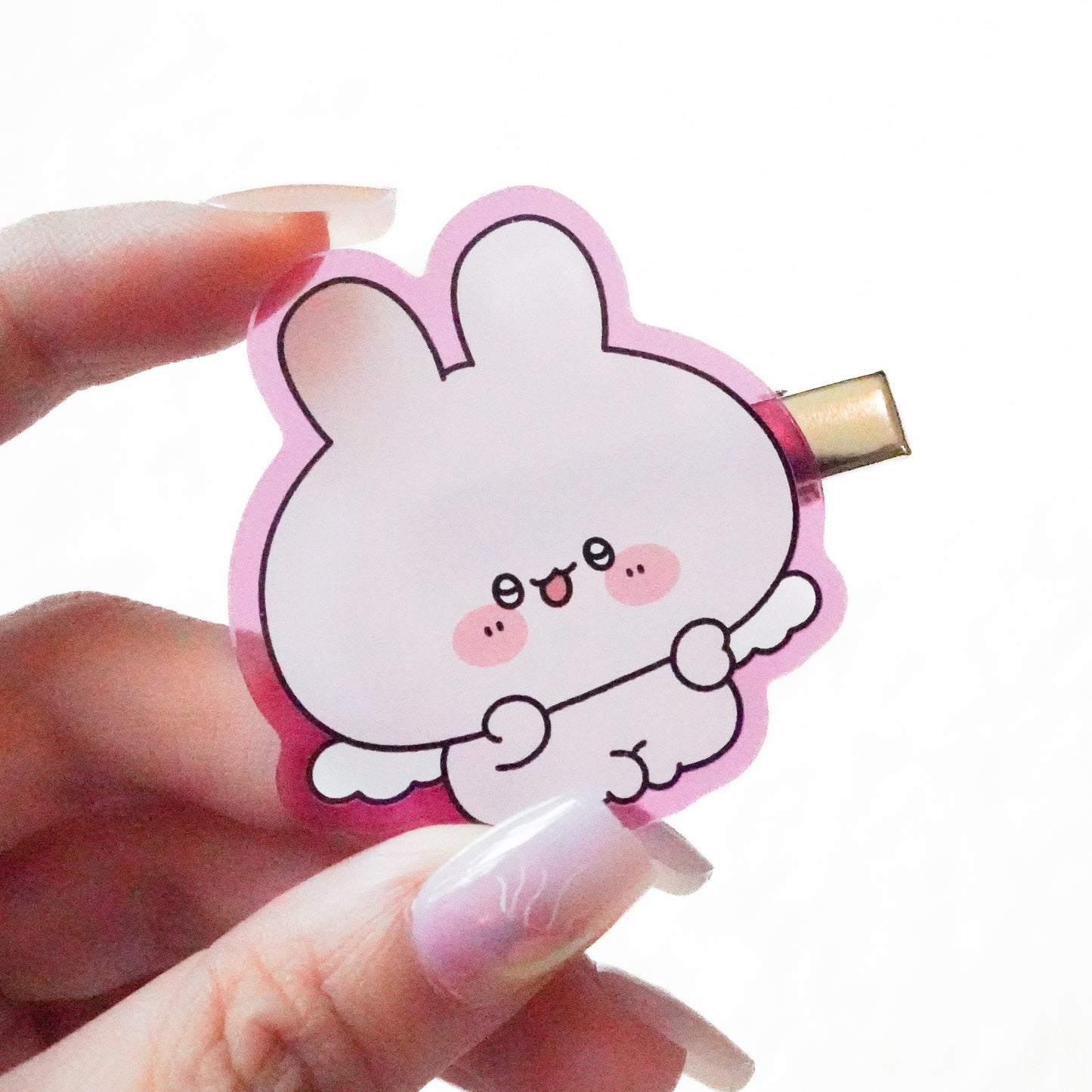 [ASAMIMICHAN] Segreti disponibili ♪ Clip trasparenti casuali per frangia (Tutti e 5 i tipi) [Spedizione a metà agosto]