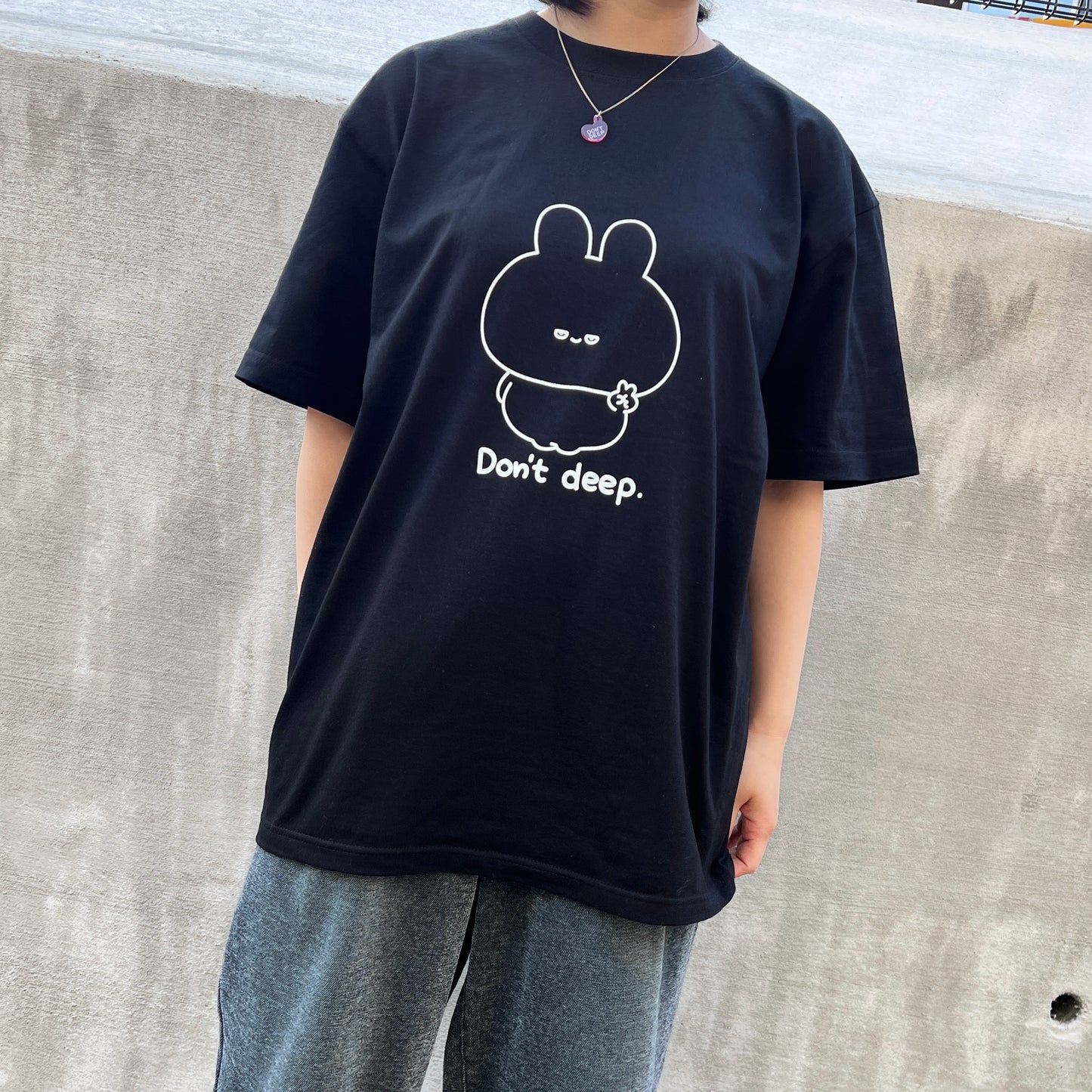 【あさみみちゃん】半目Tシャツ【5月下旬発送】