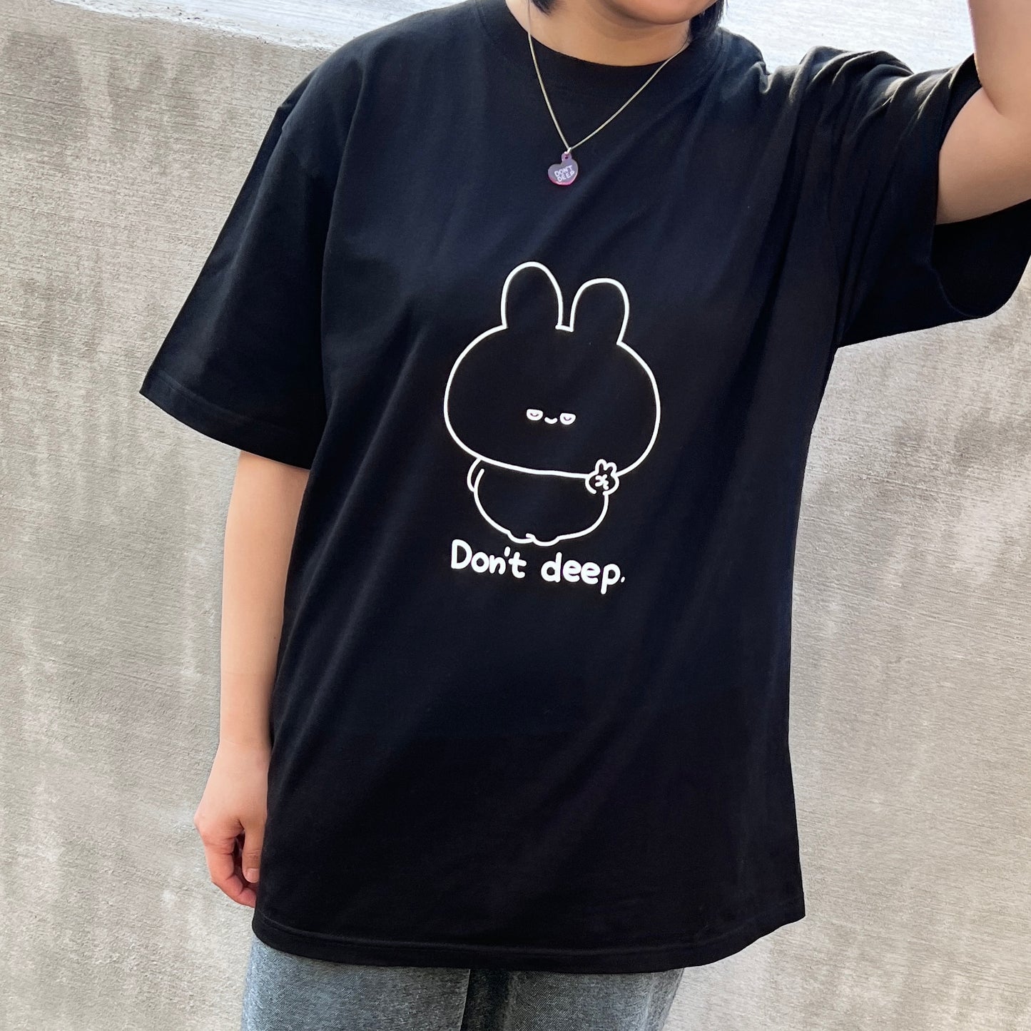 【あさみみちゃん】半目Tシャツ【5月下旬発送】