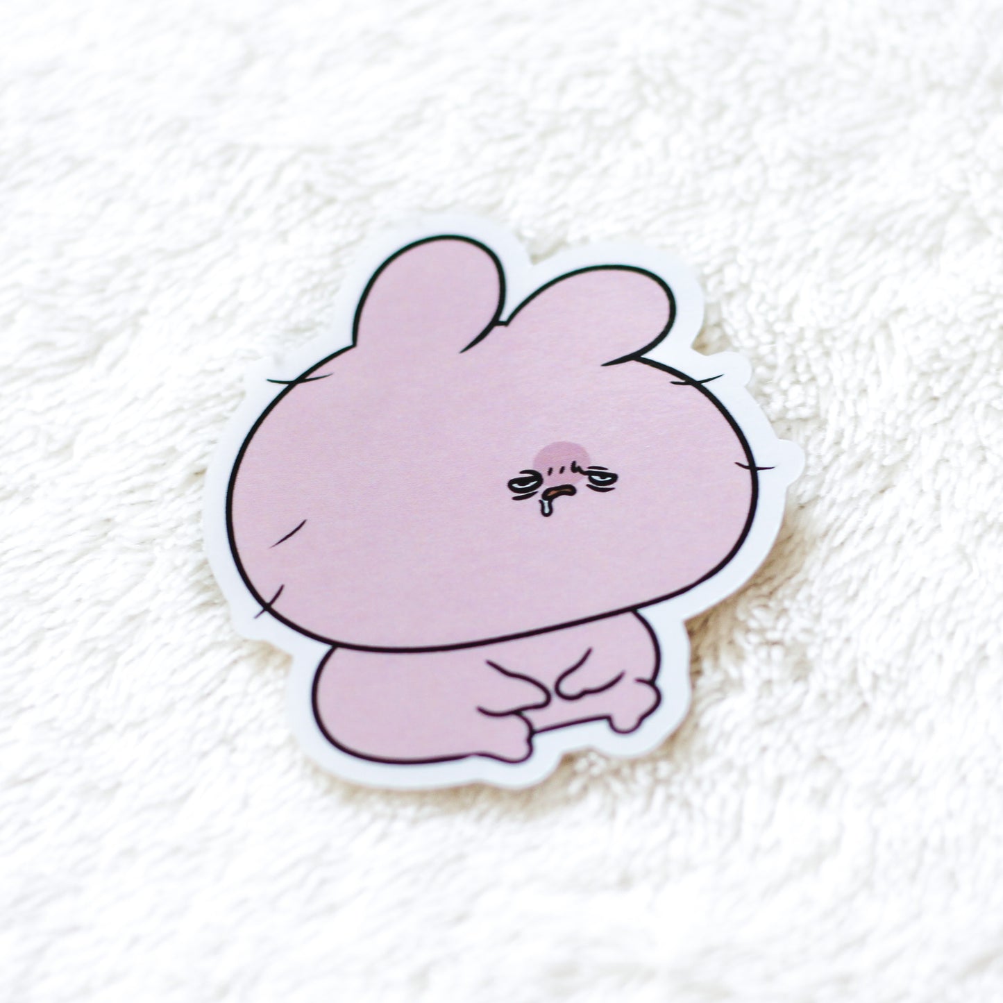 [ASAMIMICHAN] 睏睏臉貼紙 [六月中旬出貨]