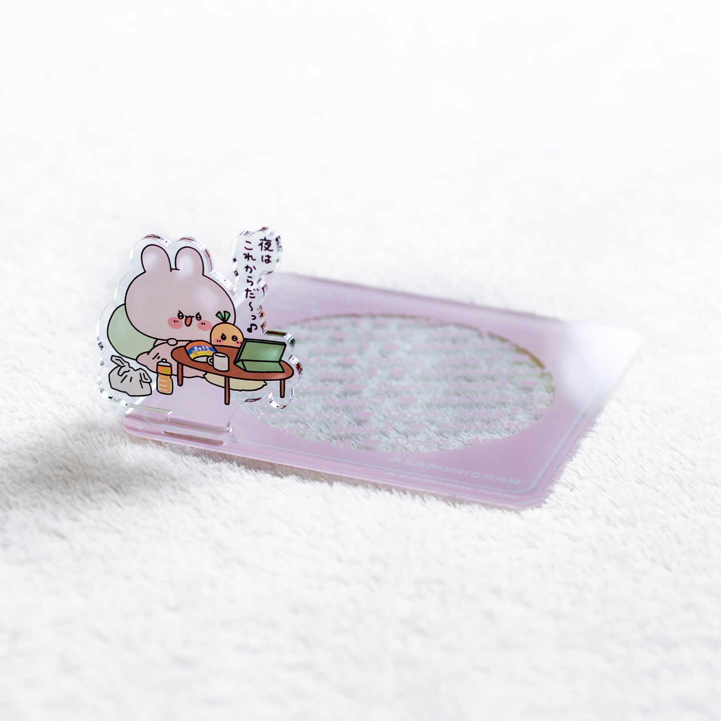 [ASAMIMICHAN] 夜還很年輕！壓克力立牌杯墊[六月中旬出貨]