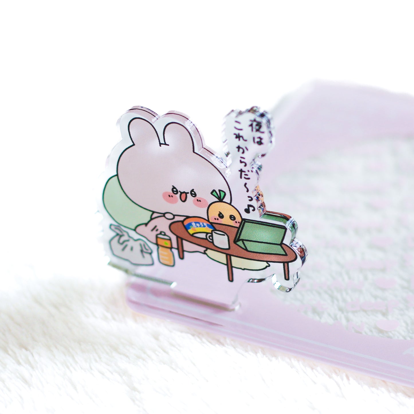 [ASAMIMICHAN] 夜還很年輕！壓克力立牌杯墊[六月中旬出貨]