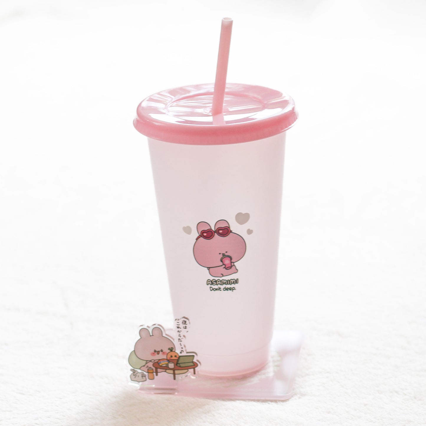 [ASAMIMICHAN] 夜還很年輕！壓克力立牌杯墊[六月中旬出貨]