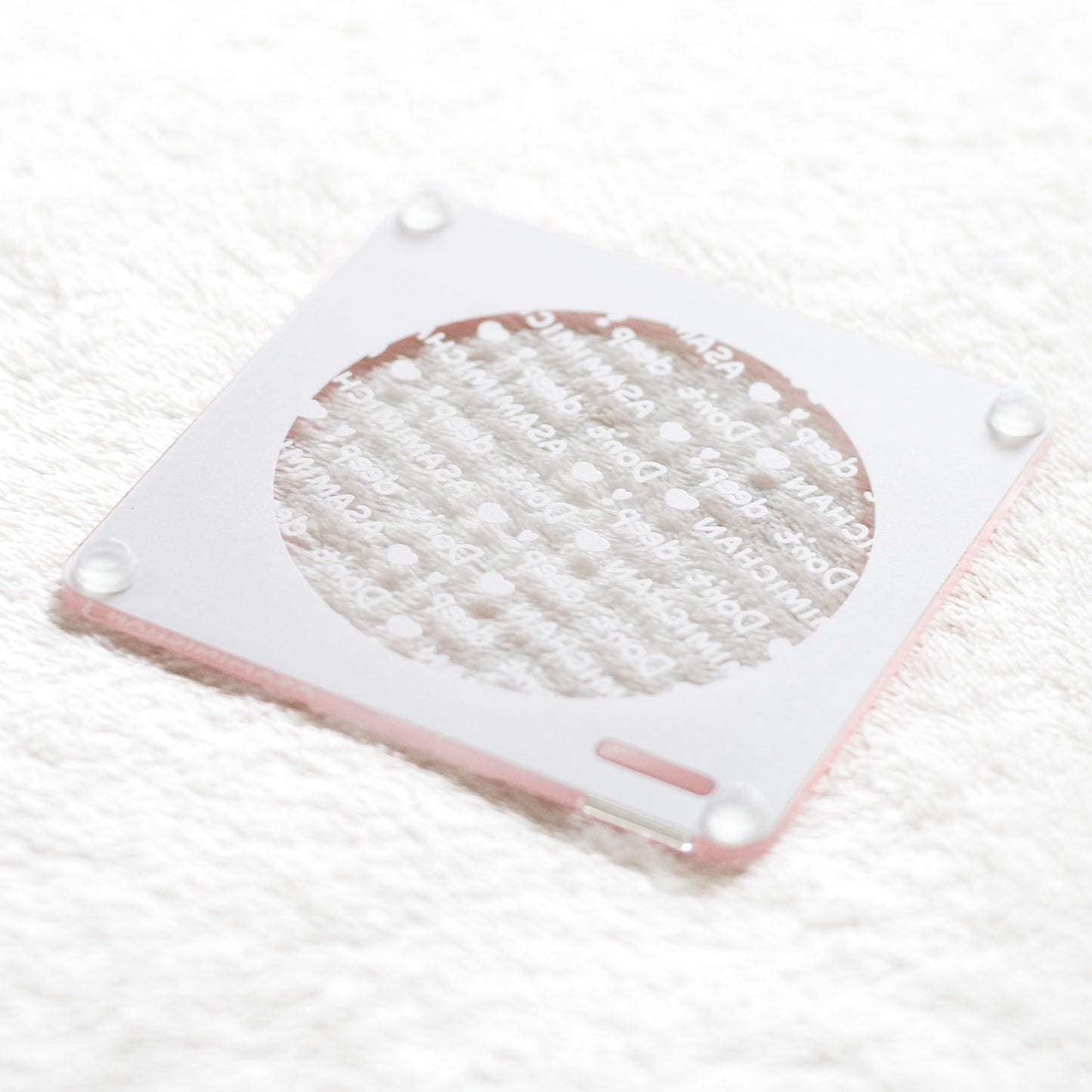 [ASAMIMICHAN] 夜還很年輕！壓克力立牌杯墊[六月中旬出貨]