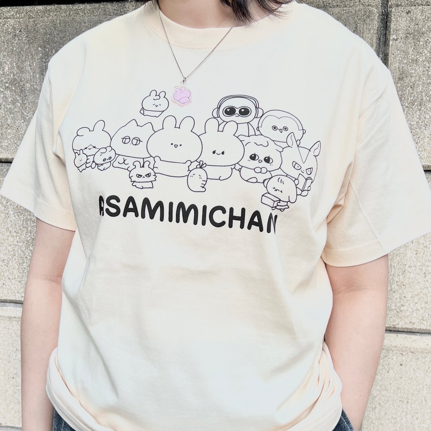 【あさみみちゃん】全員集合Tシャツ【6月下旬発送】
